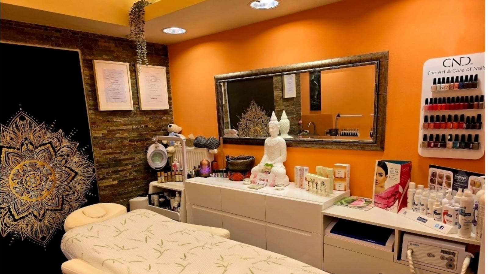 Masážní a kosmetický pokoj salonu Hotel Vista